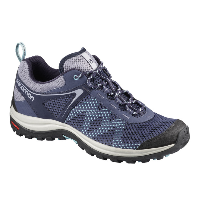 Zapatillas De Running Salomon Mujer Azules Oscuro - Salomon Argentina ELLIPSE MEHARI ,912806-VSF